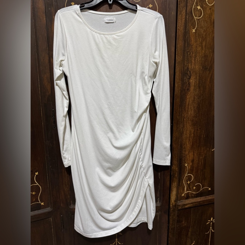 Coolmee MATERNITY Long Sleeve Dress